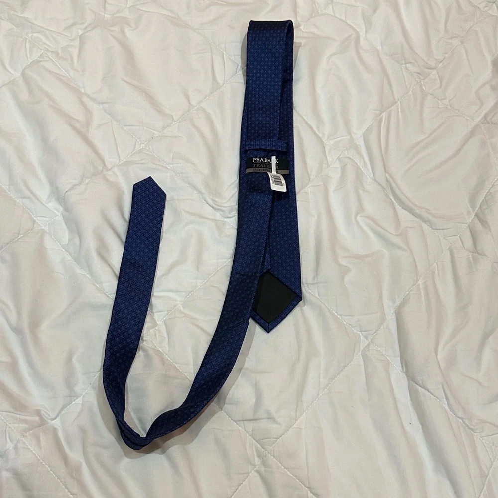 NEW Jos. A. Bank Classic Dark Blue Tie